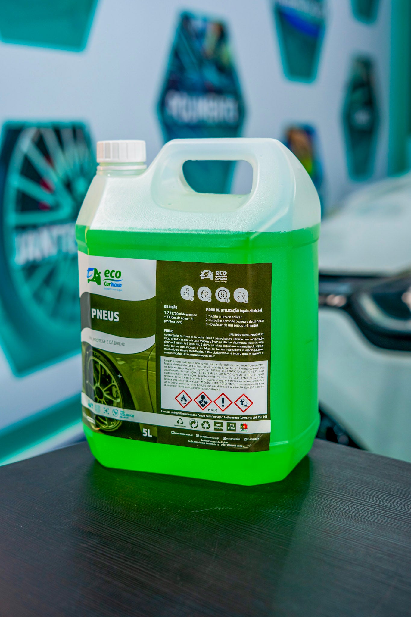 Limpa Pneus Ecológico