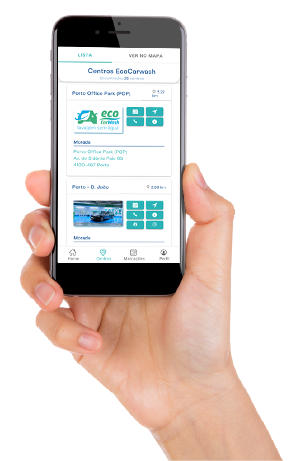 APP EcoCarWash lavagem ecologica